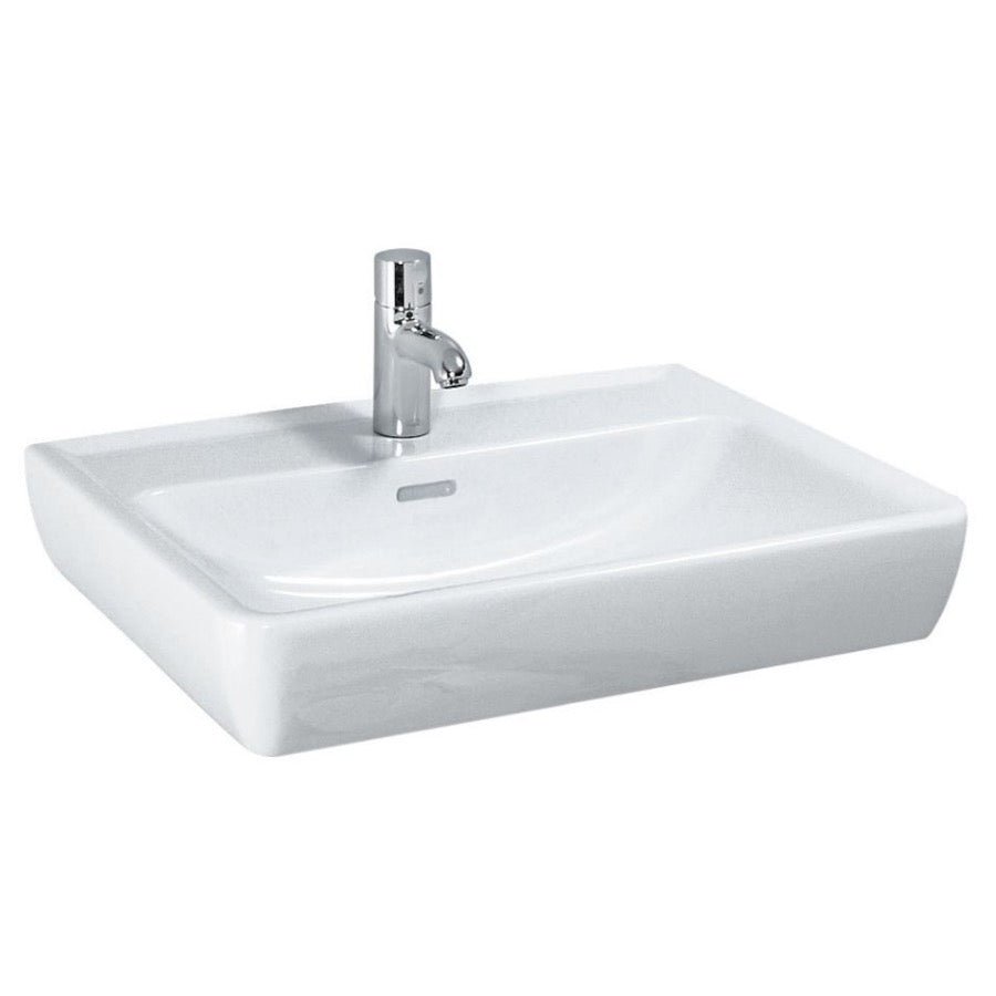 H8189520001041 Laufen Pro 60 x 48 cm pravokotni stenski keramični umivalnik z odprtino za armaturo