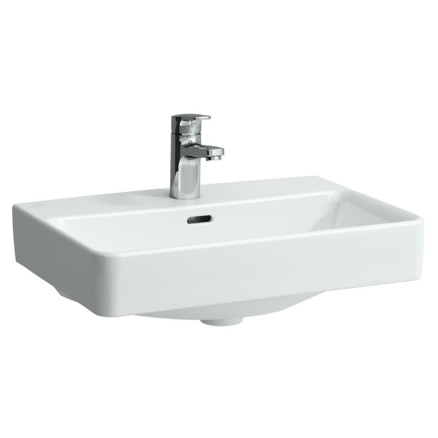 H8189580001041 Laufen Pro S 55 x 38 cm pravokotni stenski keramični umivalnik z odprtino za armaturo