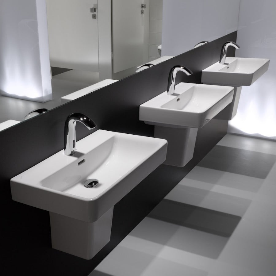 H8189580001041 Laufen Pro S 55 x 38 cm pravokotni stenski keramični umivalnik z odprtino za armaturo