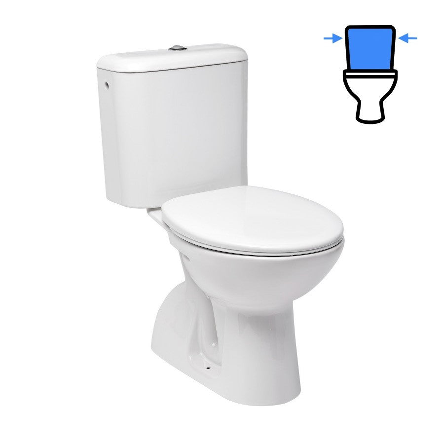 SIKOSJNE61395 Jika Neo talna WC školjka monoblok talni izliv