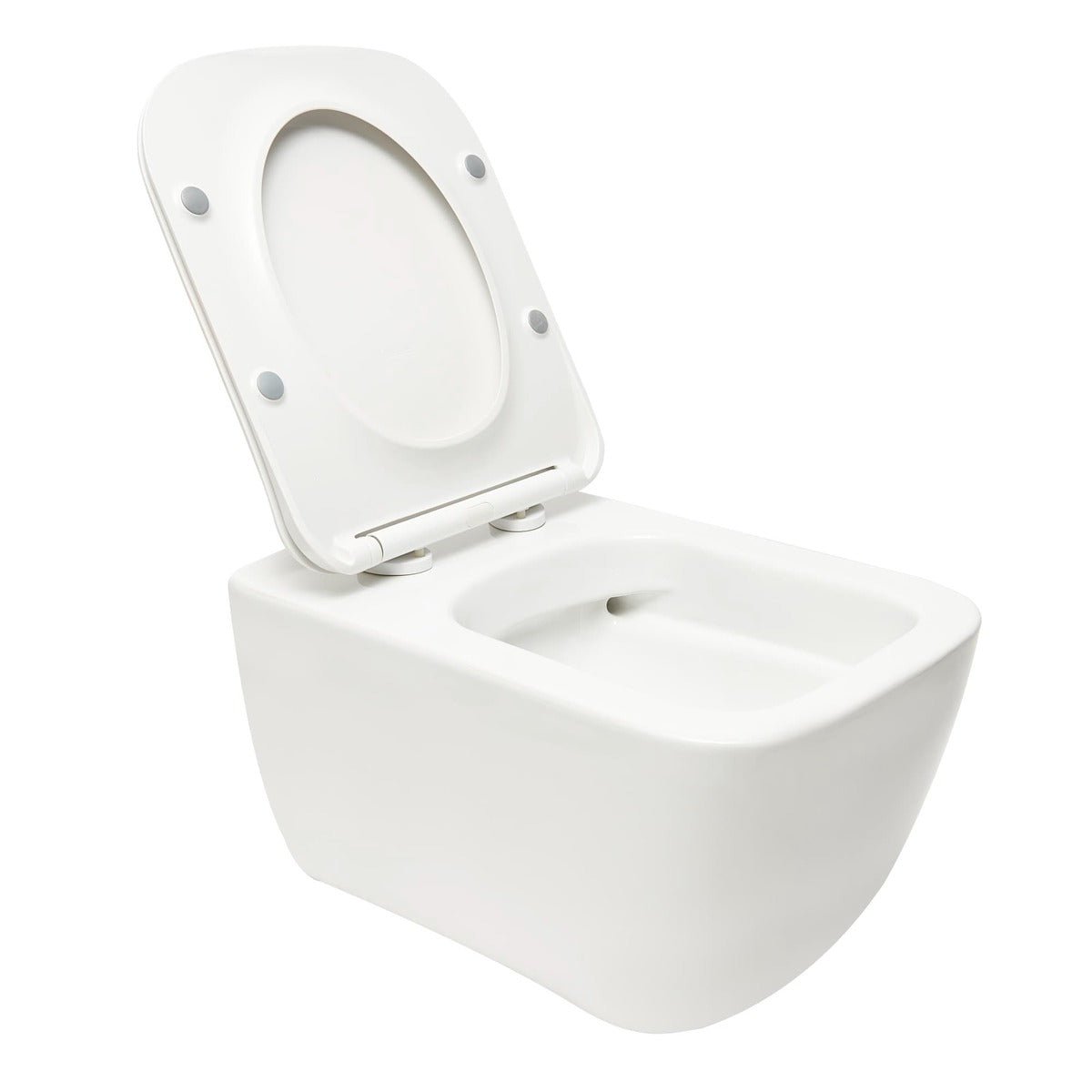 HA010 Glacera Havana viseča brezrobna WC školjka kvadratna