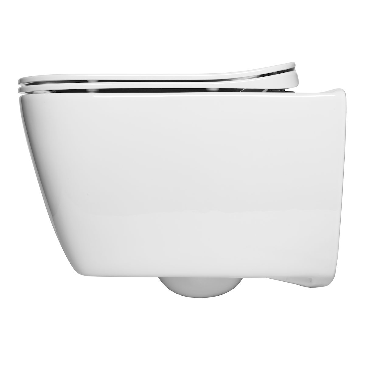 HA010 Glacera Havana viseča brezrobna WC školjka kvadratna