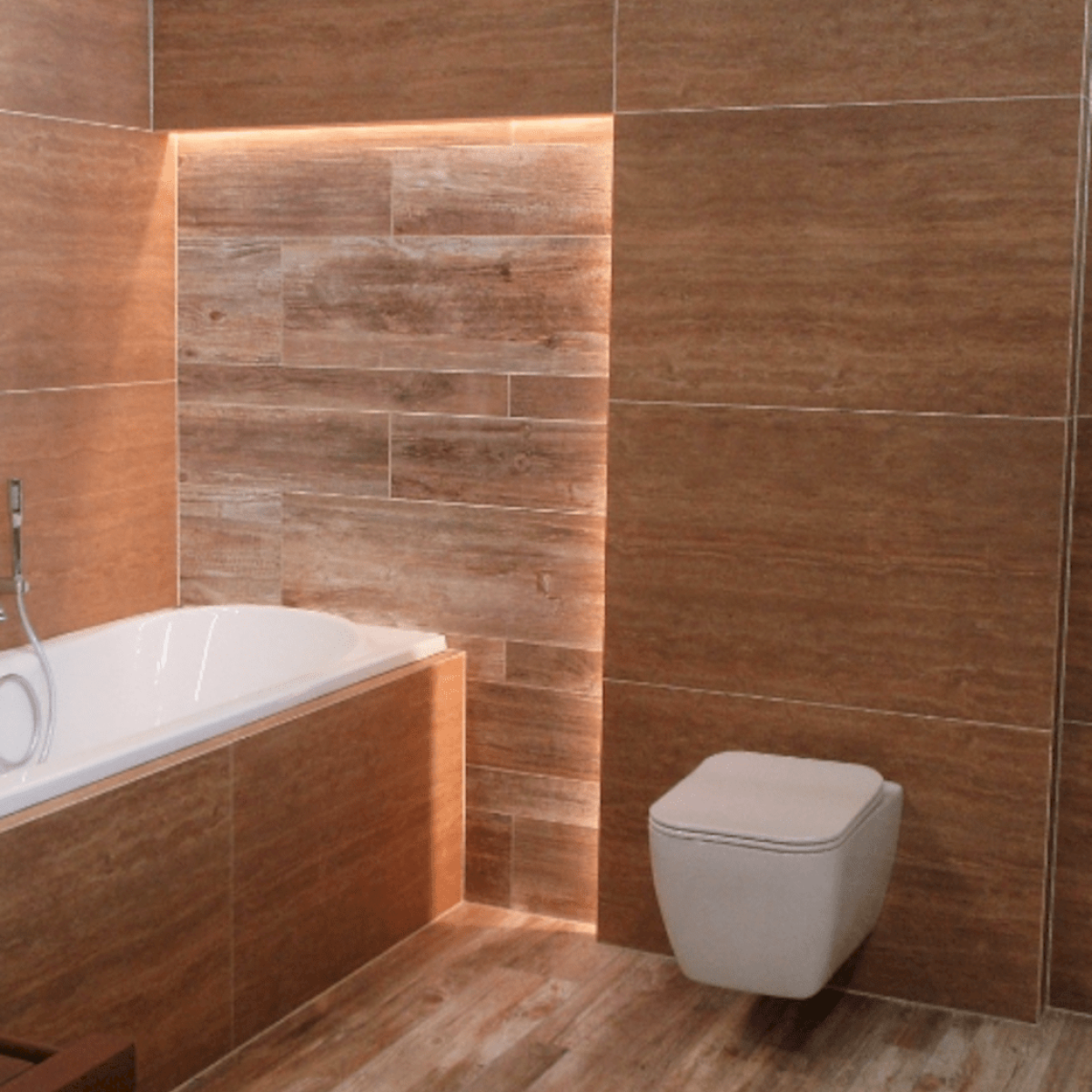 HA010 Glacera Havana viseča brezrobna WC školjka kvadratna