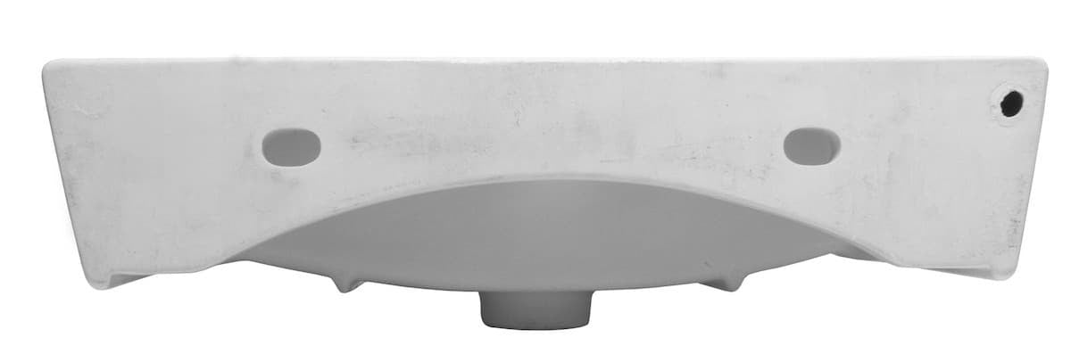 HA5540 Glacera Havana 55 x 40 cm pravokotni stenski keramični umivalnik z odprtino za armaturo