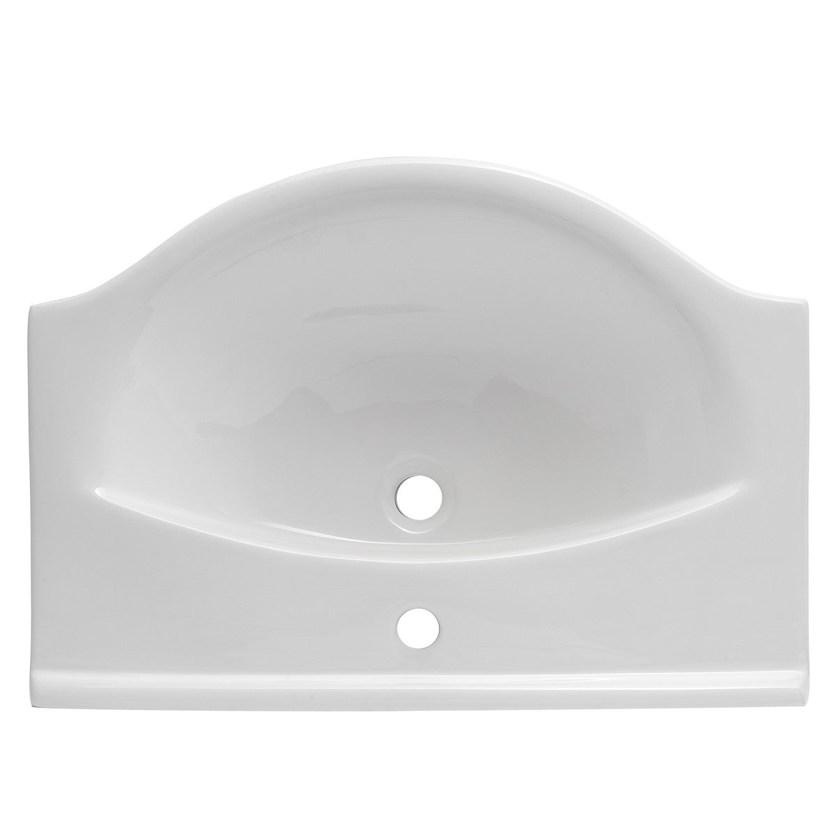 HA5670 Naturel Pro 70 x 50 cm vgradni keramični umivalnik z odprtino za armaturo