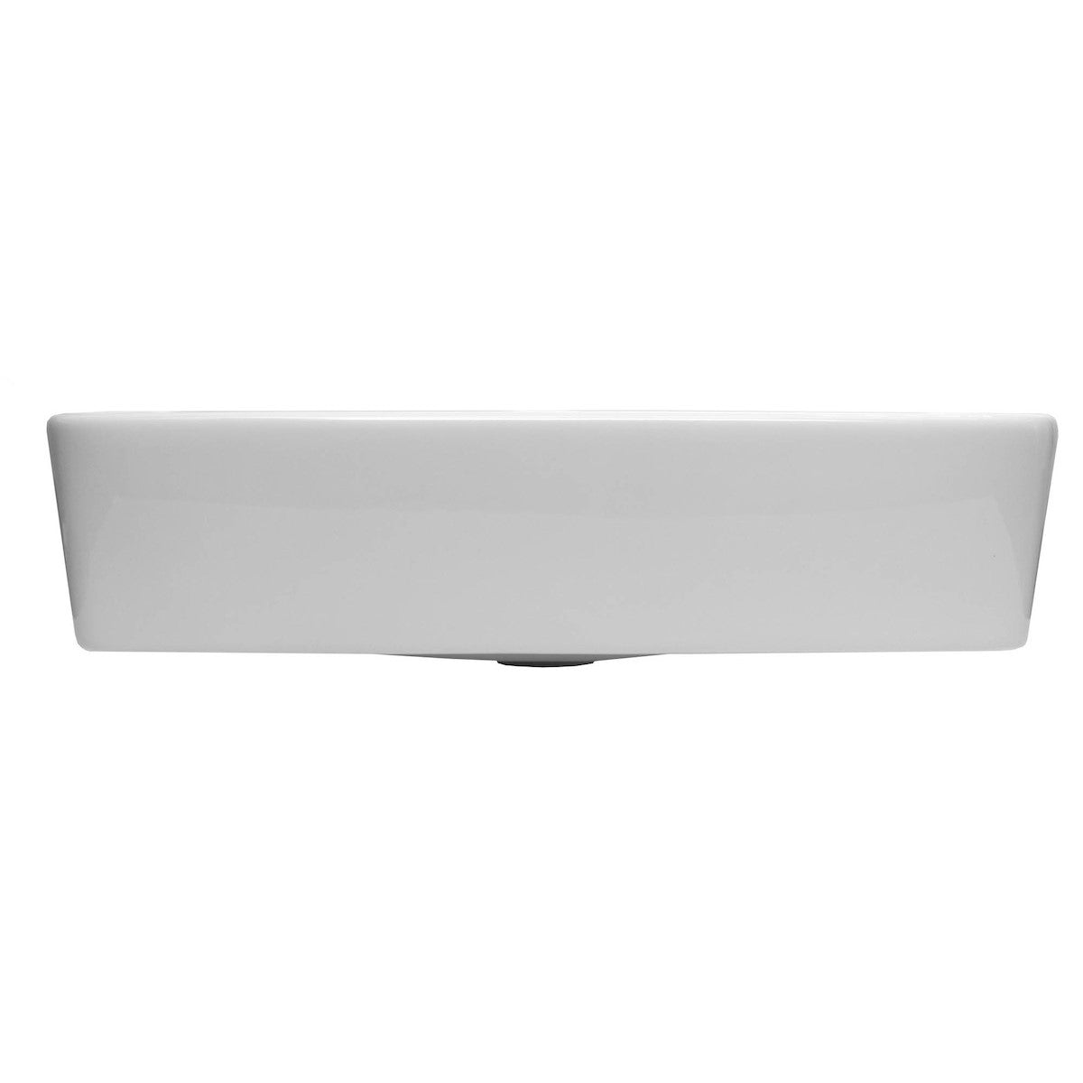 HA6540 Glacera Havana 65 x 40 cm pravokotni stenski keramični umivalnik z odprtino za armaturo