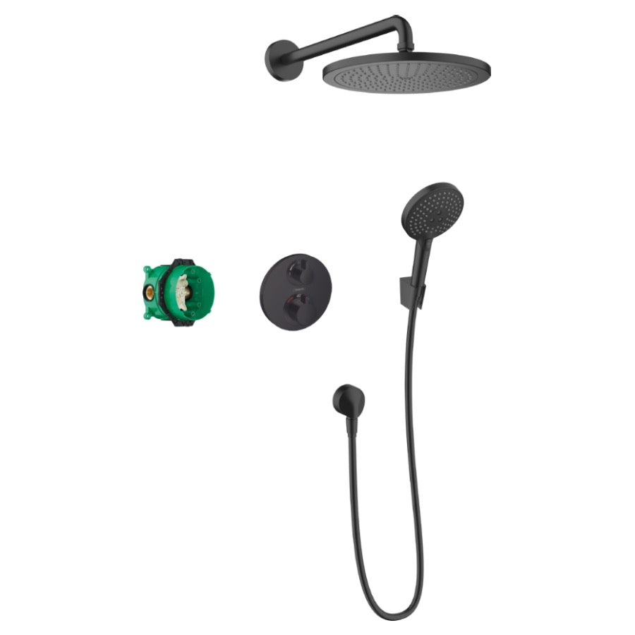 27961670 Hansgrohe Croma termostatski podometni komplet za tuš črni