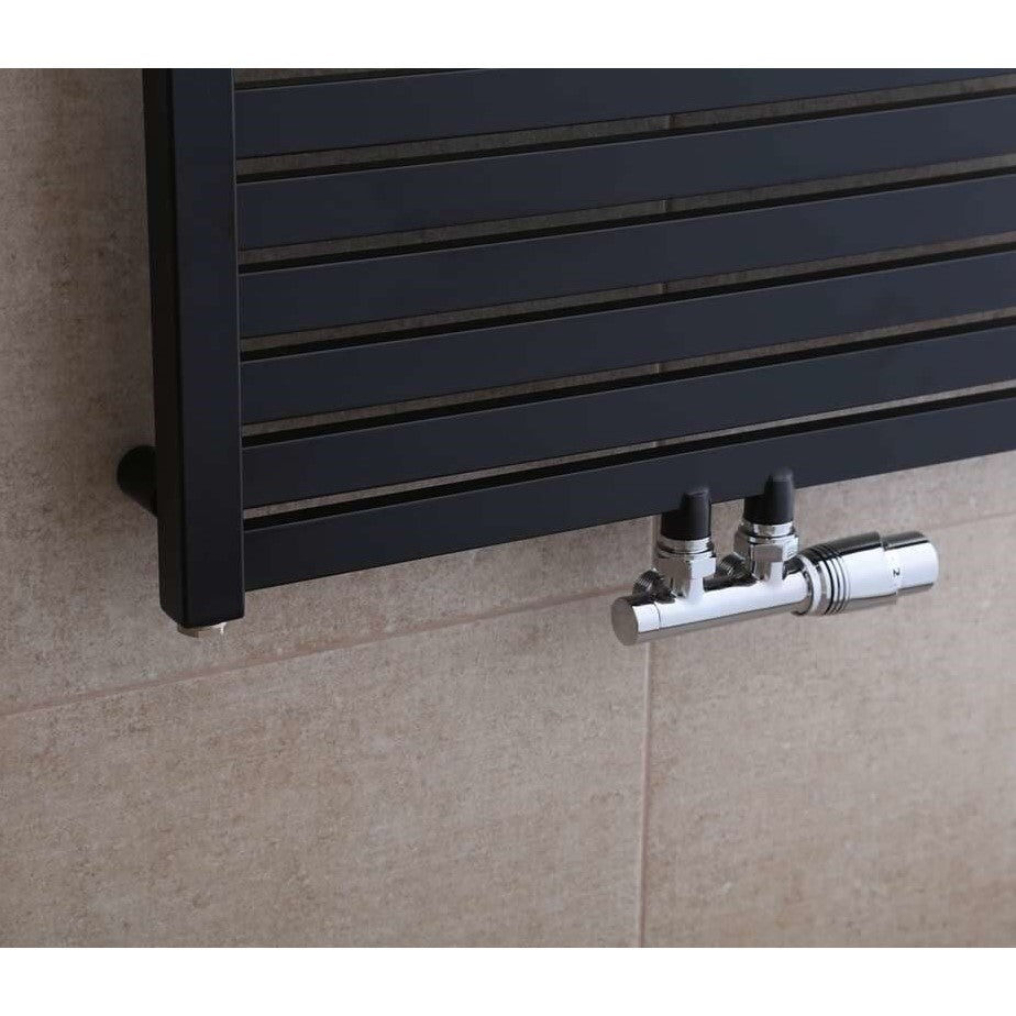 KH4501690SBL Thermal Trend KH 45 cm x 169 cm črni kopalniški radiator univerzalni