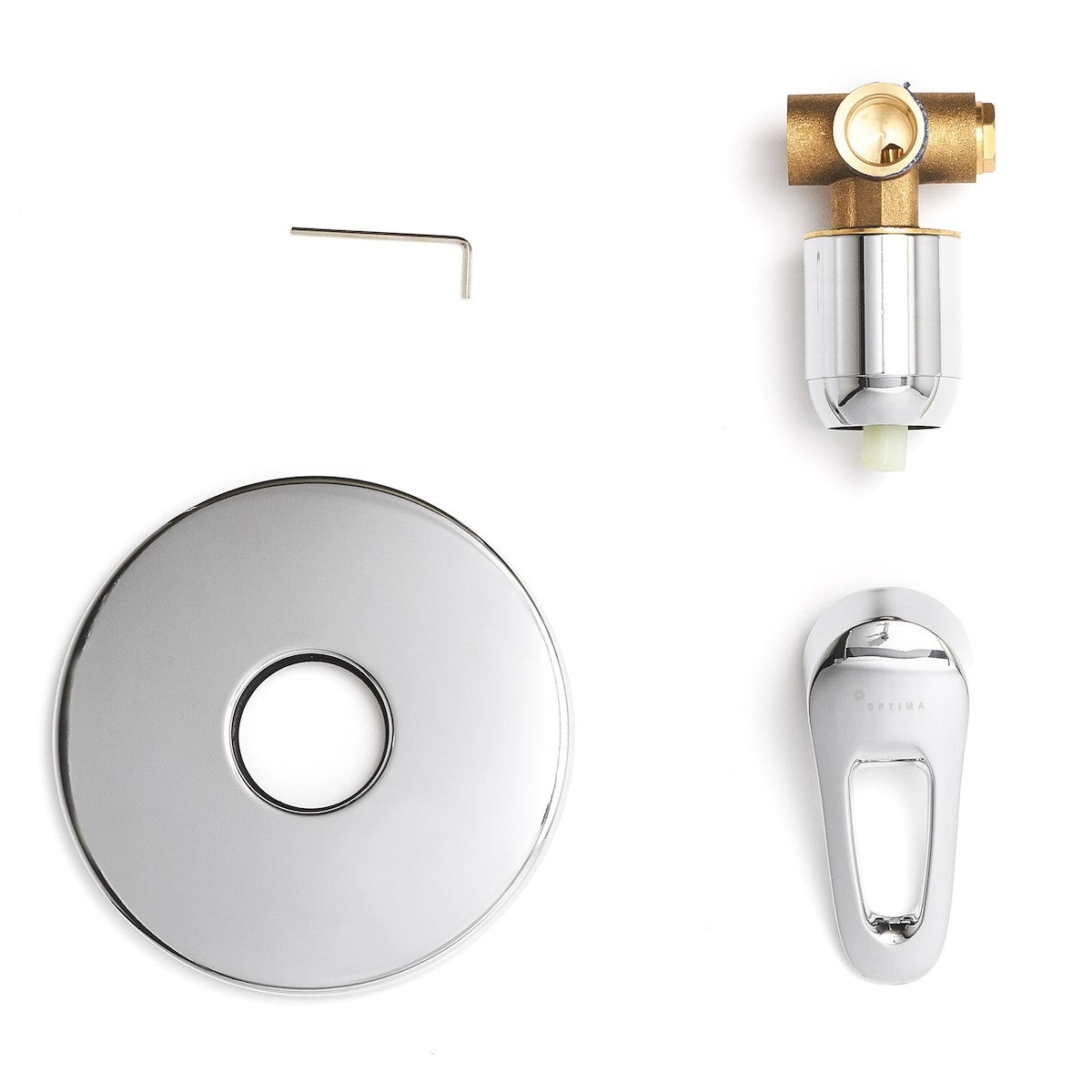 Armature-LA210 Optima Lavela (1 priključek) podometna armatura za tuš -KOPALNICA-ONLINE.SI