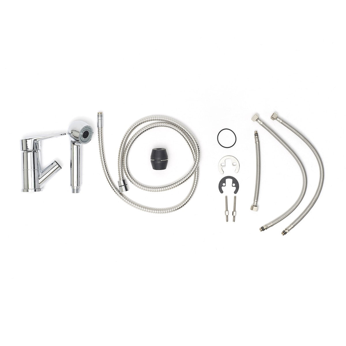 LA283 Optima Lavela vrtljiva izvlečna kuhinjska armatura