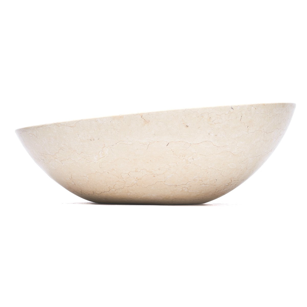 LA4040LB Triomini Lapis 40 x 40 cm okrogli kamniti nadpultni umivalnik