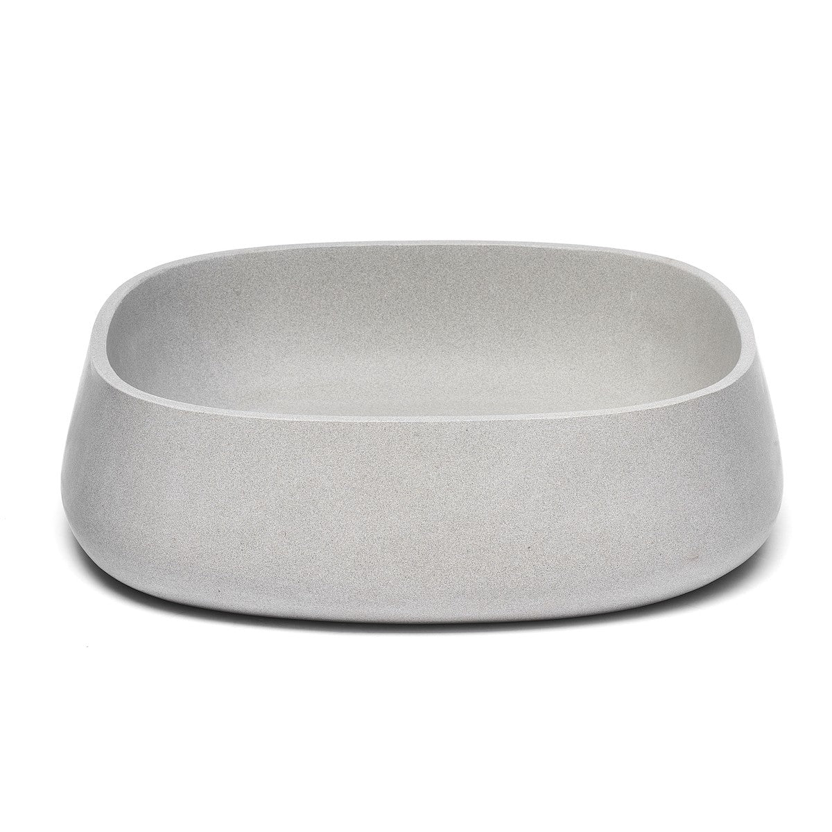 LA4444LG Triomini Lapis 44 x 44 cm kvadratni kamniti napultni umivalnik