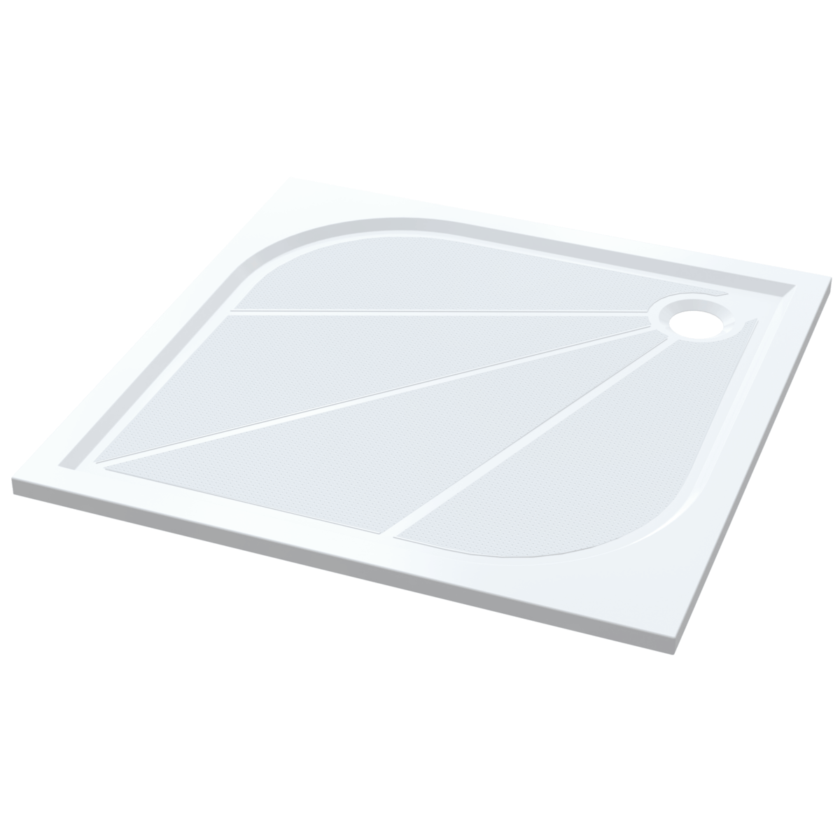 LIMNEW100Q SAT 100 x 100 cm kvadratna tuš kad iz litega marmorja