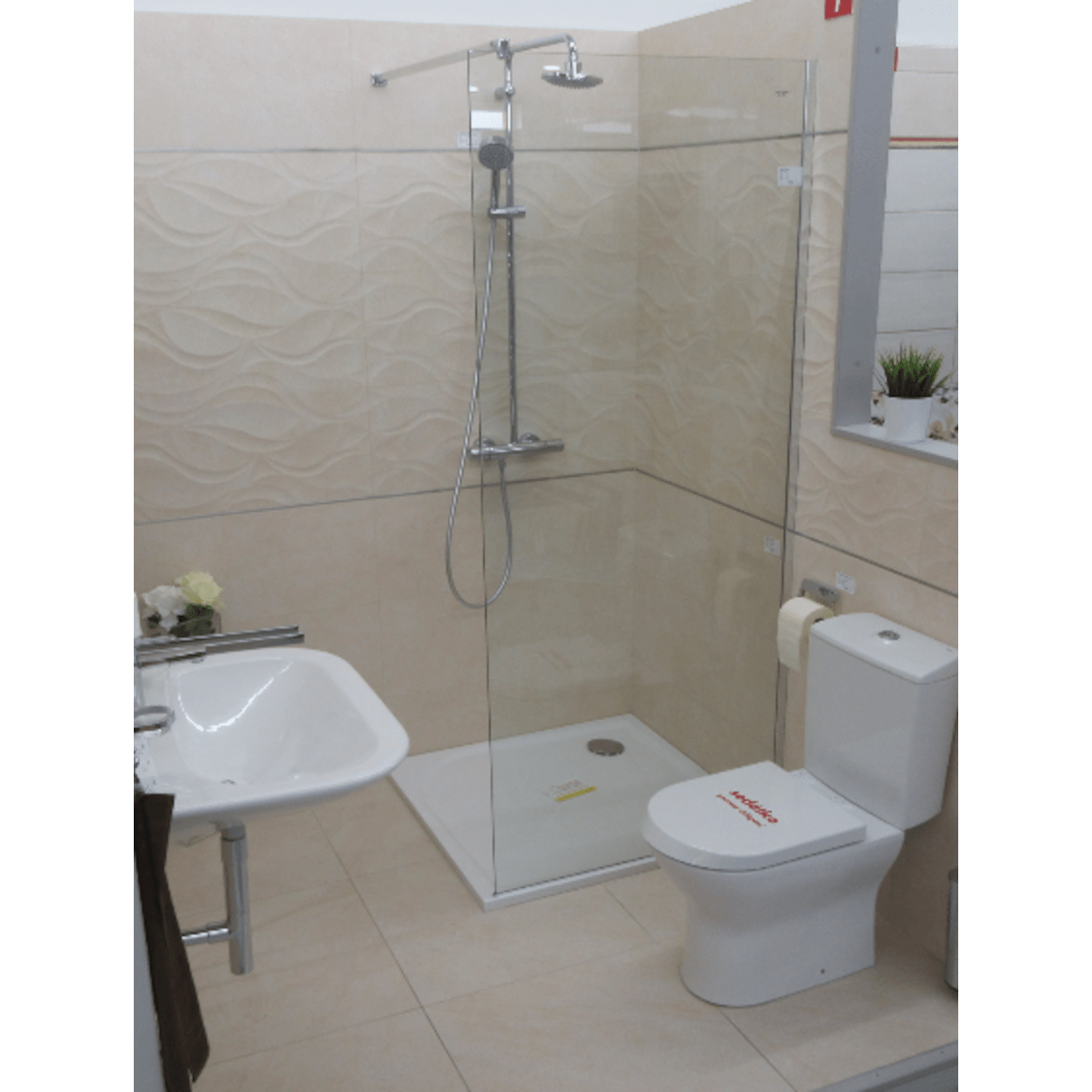 LIMNEW80Q SAT 80 x 80 cm kvadratna tuš kad iz litega marmorja