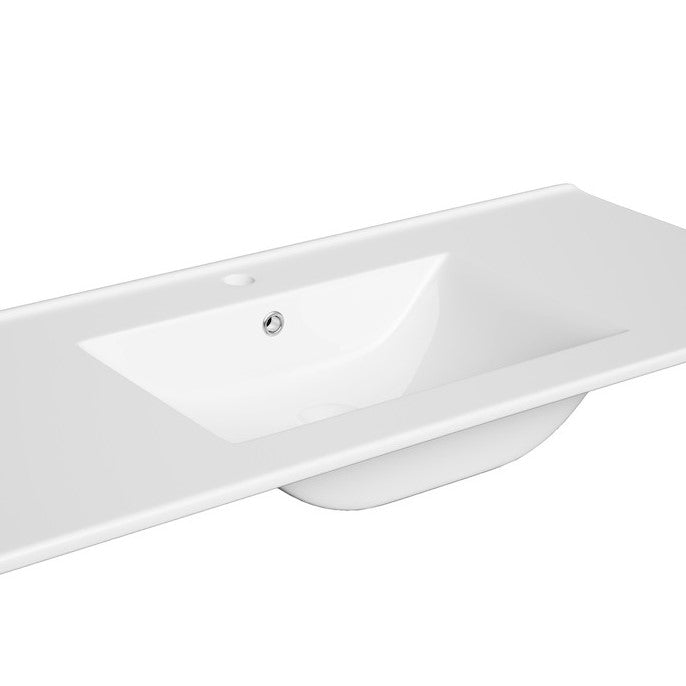 M9046 Naturel Modena 91 x 46 cm vgradni keramični umivalnik z odprtino za armaturo