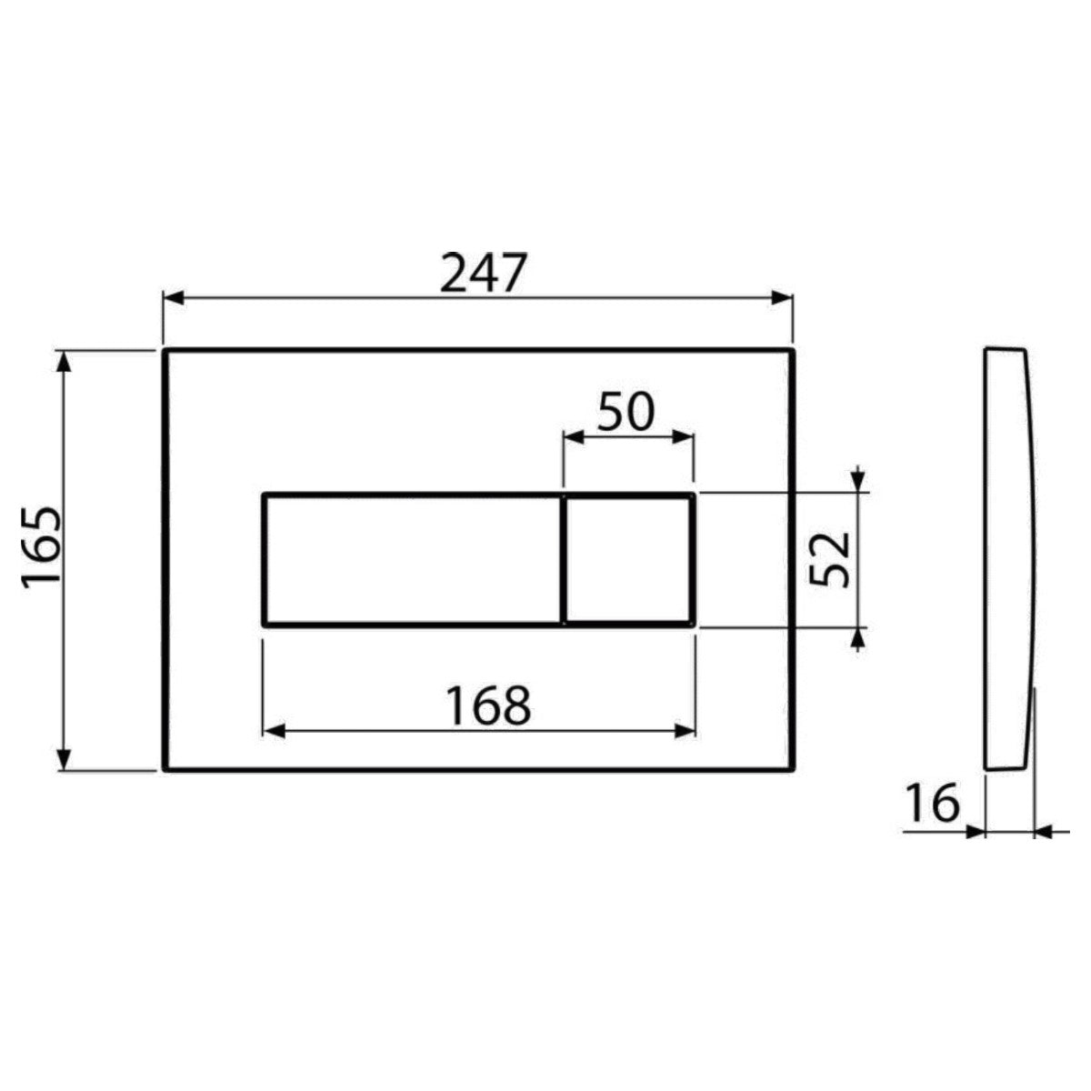 M372 Alcaplast aktivirna tipka