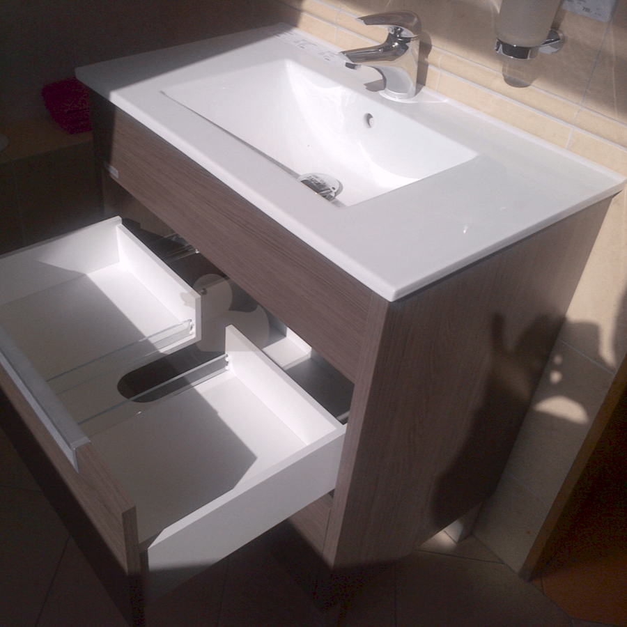 M6046 Naturel Modena 61 x 46 cm vgradni keramični umivalnik z odprtino za armaturo