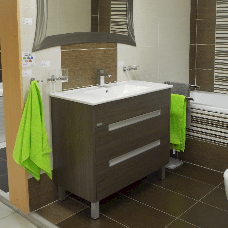 M9046 Naturel Modena 91 x 46 cm vgradni keramični umivalnik z odprtino za armaturo