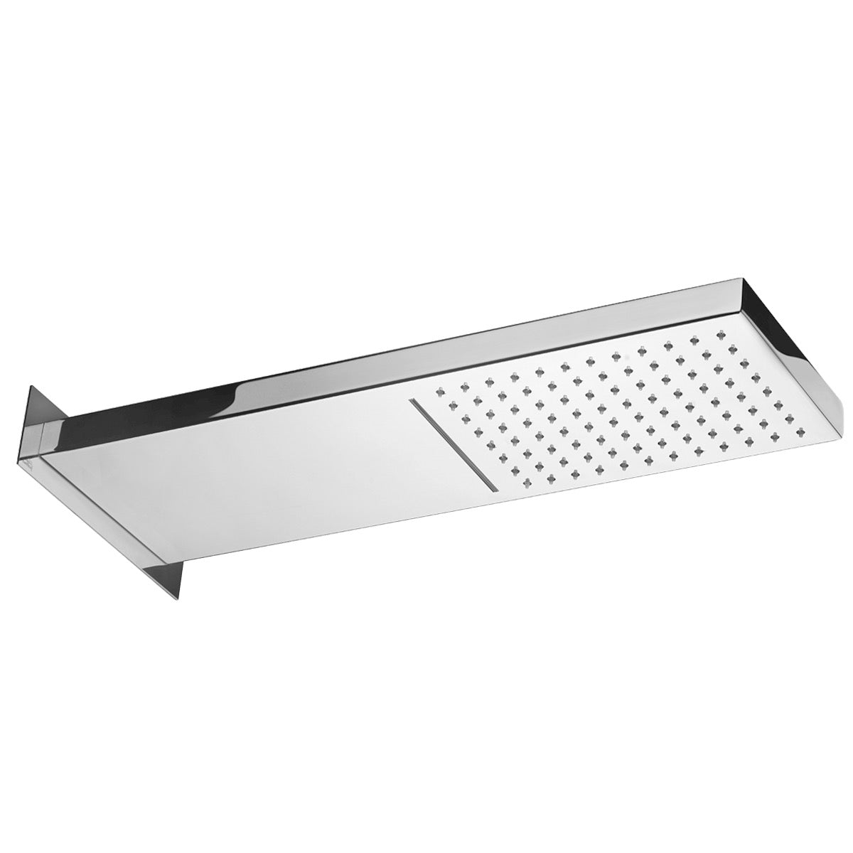 OPH002 Optima 53 cm x 16 cm nadglavna prha s funkcijo slapa