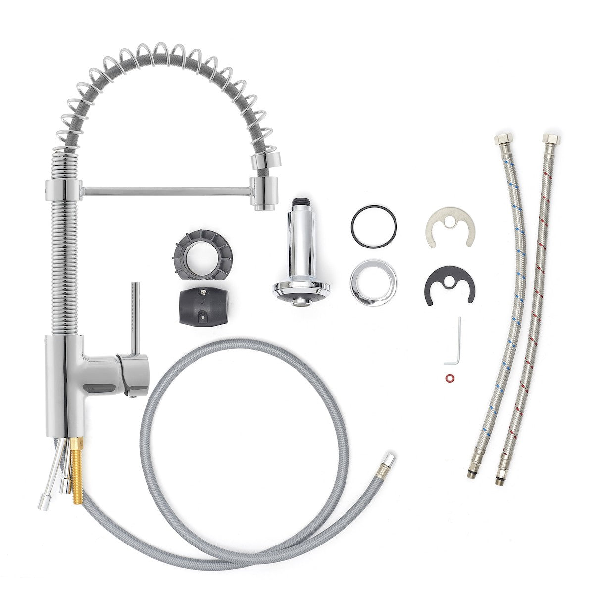 OPS176 Optima vrtljiva izvlečna kuhinjska armatura