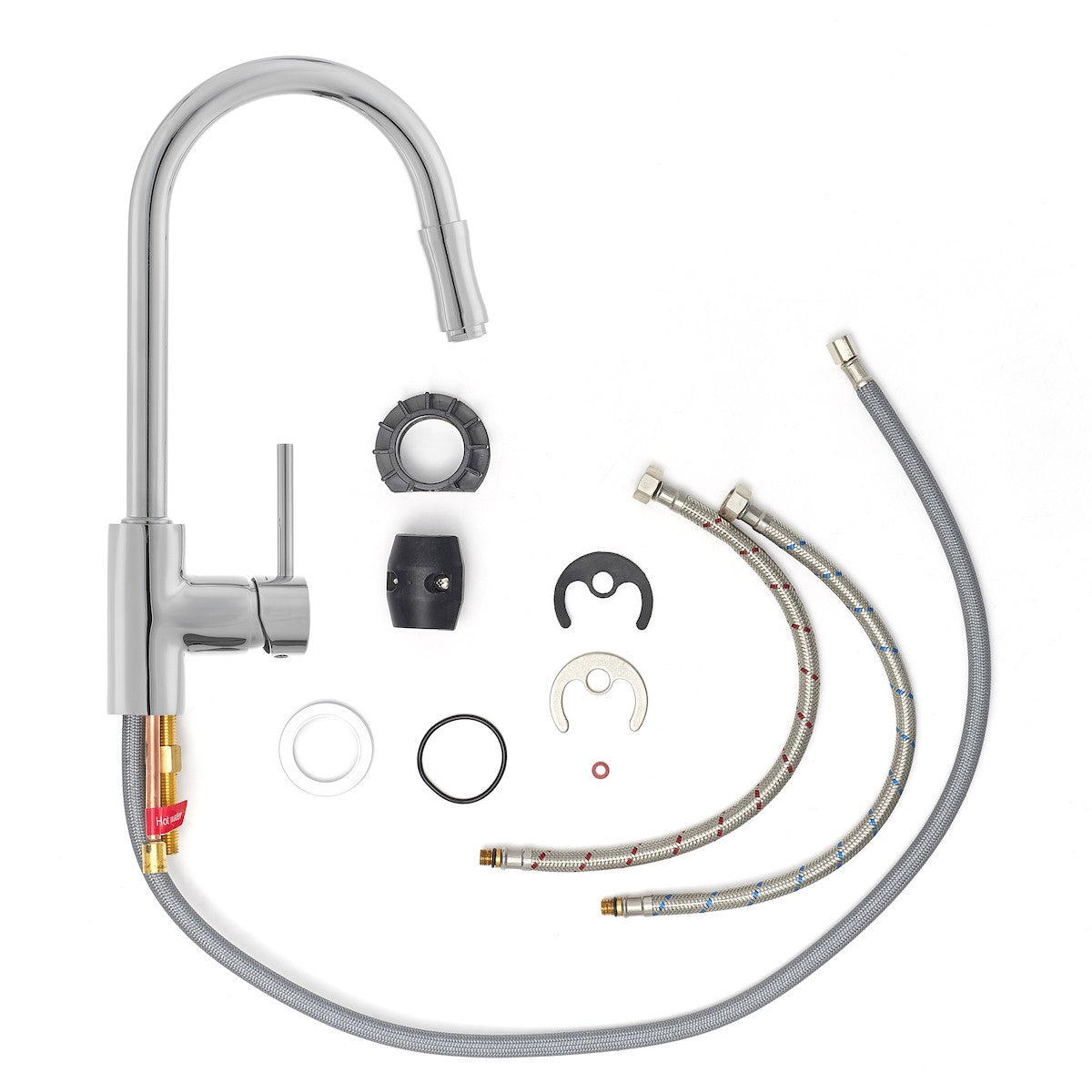 OPS293 Optima vrtljiva izvlečna kuhinjska armatura