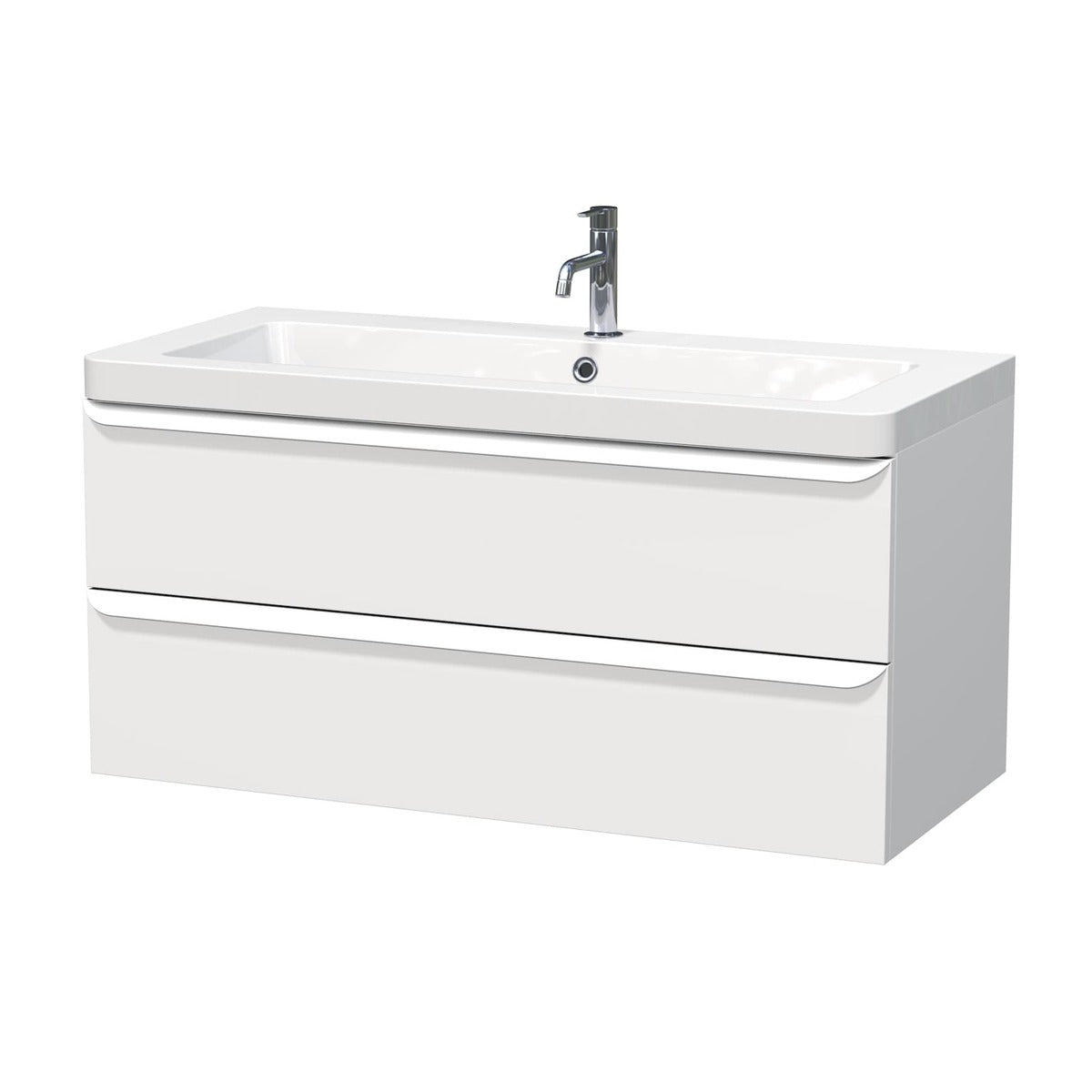 PAVIA3105ZBI Naturel Pavia 105 x 49 cm umivalnik z omarico