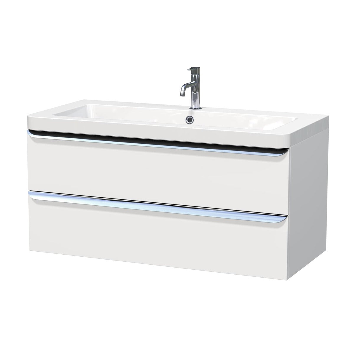 PAVIA3105ZCR Naturel Pavia 105 x 49 cm umivalnik z omarico