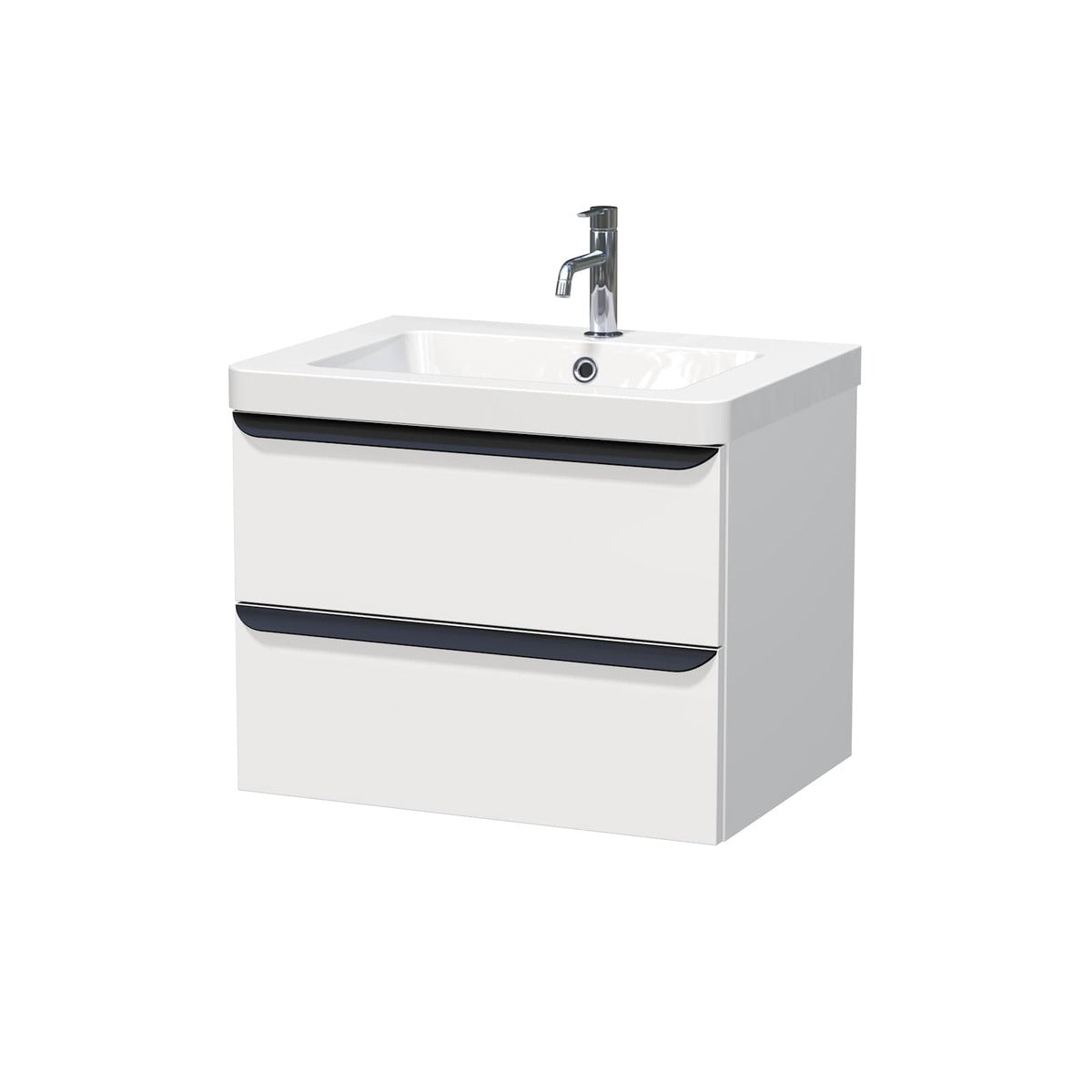 PA6549 Naturel Pavia 65 x 49 cm vgradni umivalnik iz litega marmorja z odprtino za armaturo