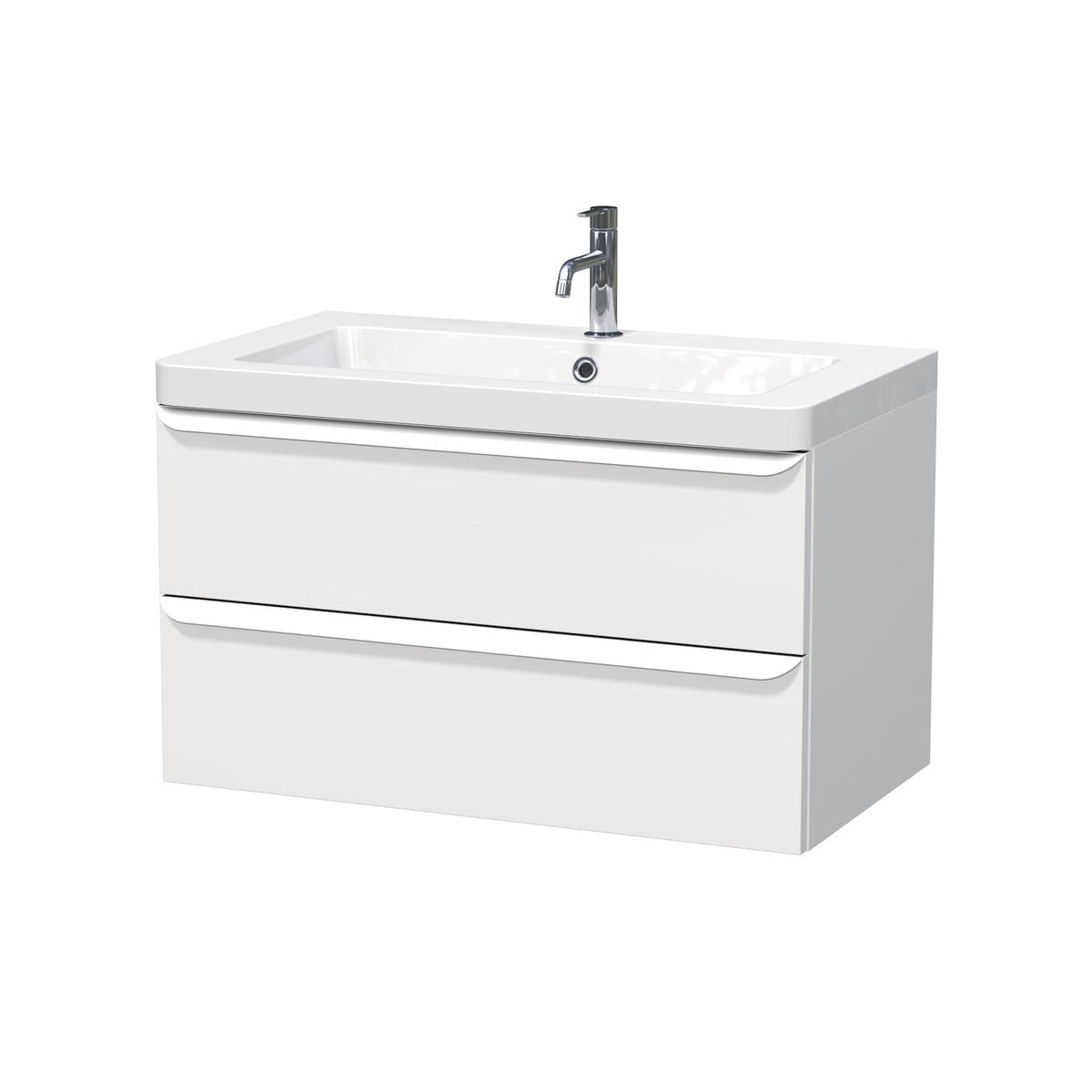 PAVIA385ZBI Naturel Pavia 85 x 49 cm umivalnik z omarico
