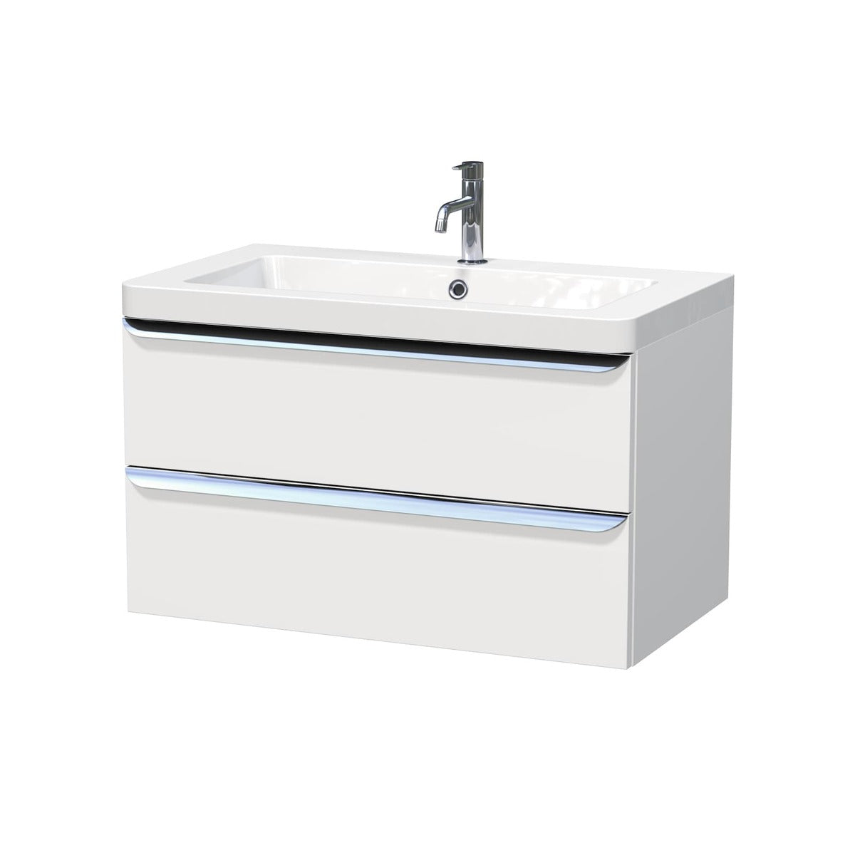 PAVIA385ZCR Naturel Pavia 85 x 49 cm umivalnik z omarico