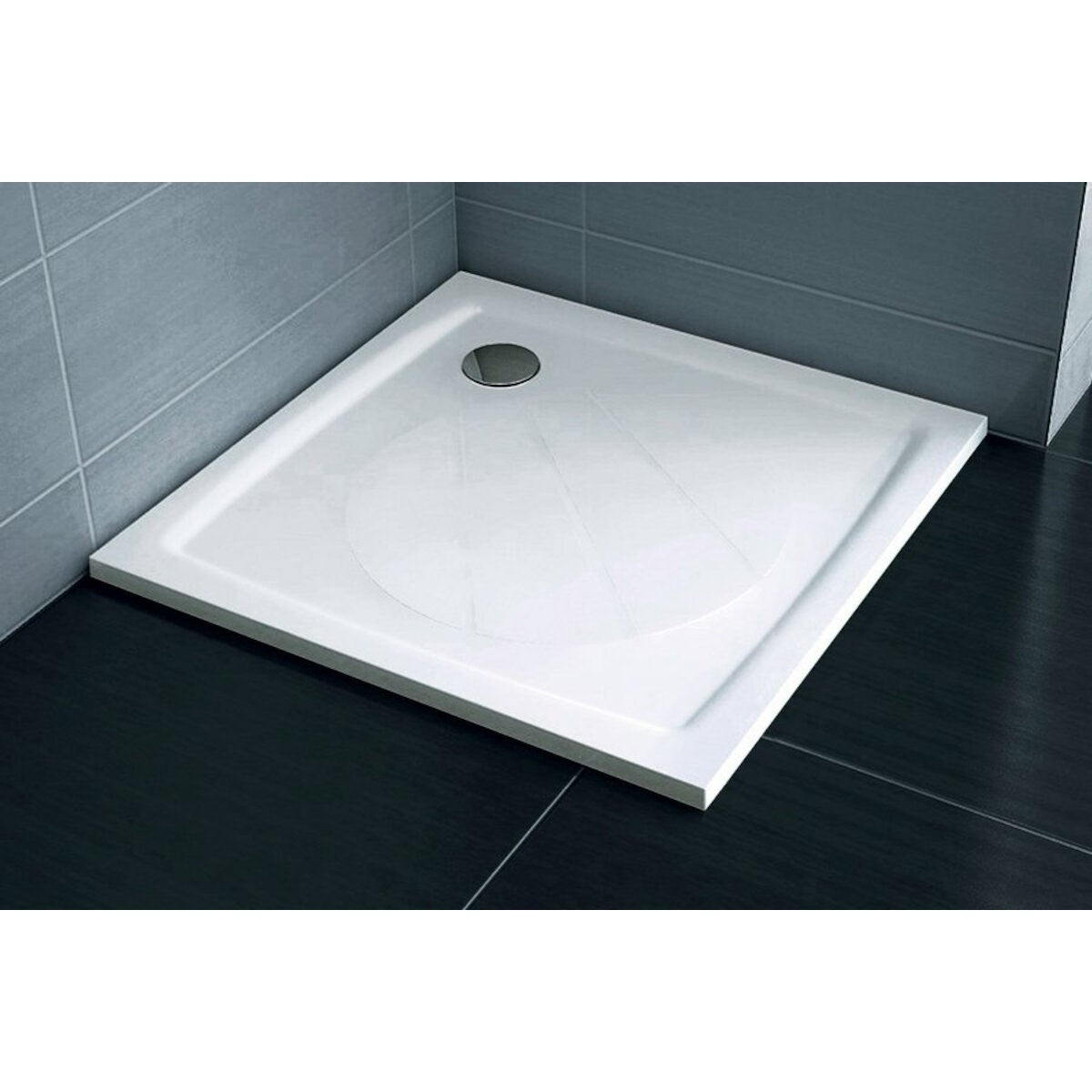 XA034401010 Ravak Perseus 80 x 80 cm kvadratna tuš kad iz litega marmorja