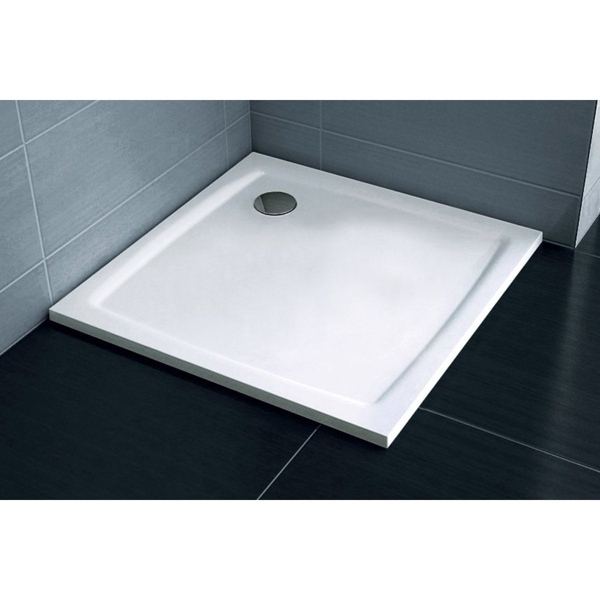 XA037711010 Ravak Perseus 90 x 90 cm kvadratna tuš kad iz litega marmorja