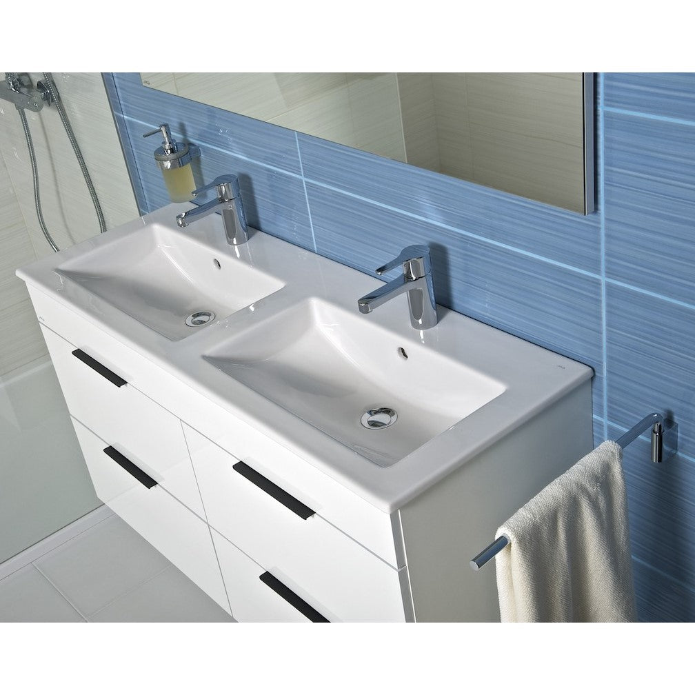 H4536621763001 Jika Cube 120 x 44 cm dvojni umivalnik z omarico