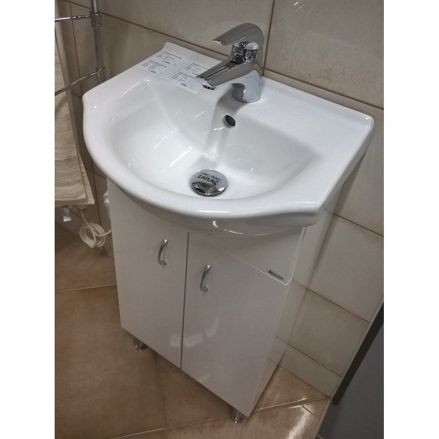 PRO45DV Naturel Keramia Pro 43 x 34,5 cm mali umivalnik z omarico