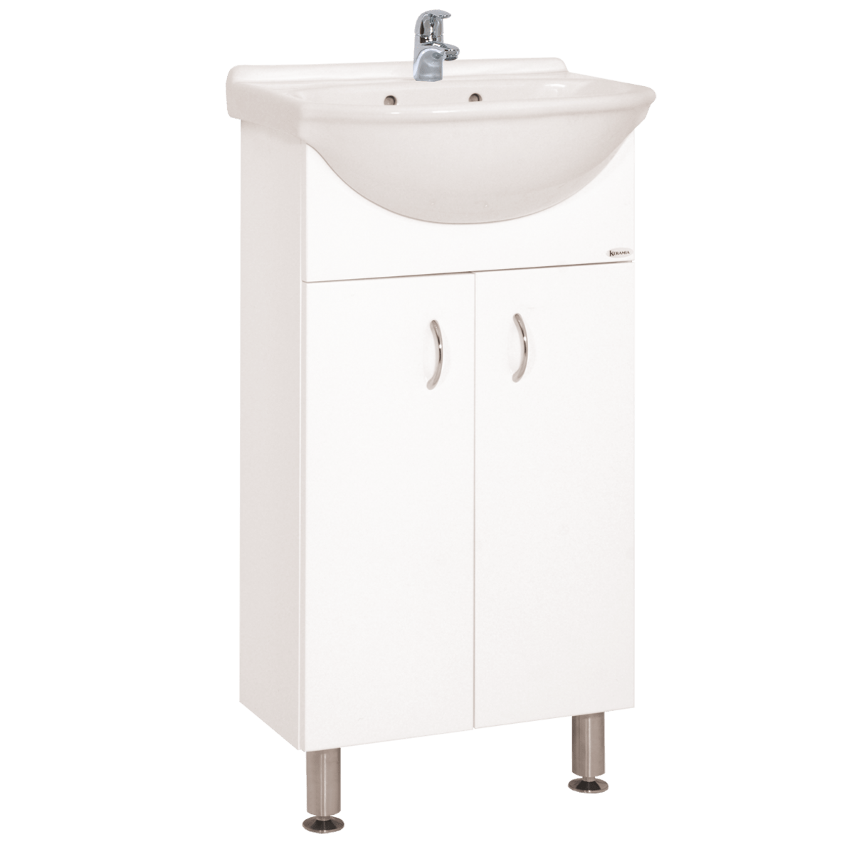 PRO45DV Naturel Keramia Pro 43 x 34,5 cm mali umivalnik z omarico