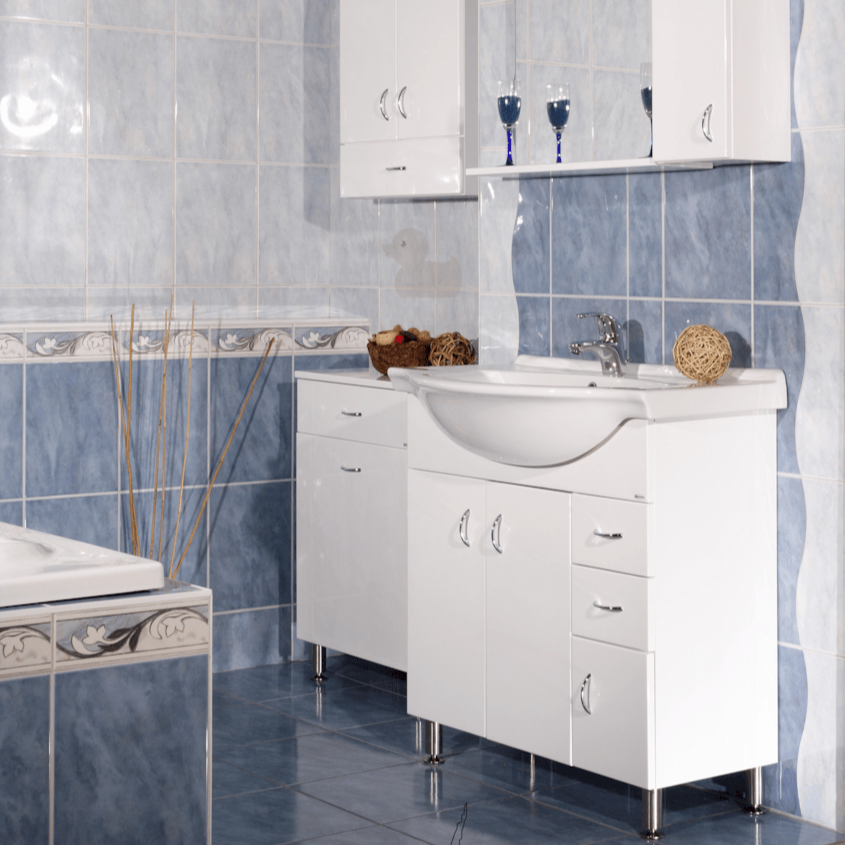 PRO80DV Naturel Keramia Pro 80 x 50 cm umivalnik z omarico
