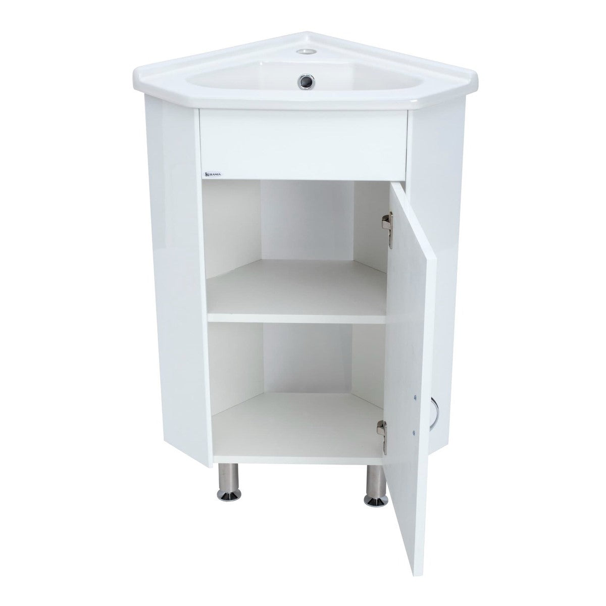PRORSDV Naturel Keramia Pro 57,3 x 41 cm kotni umivalnik z omarico
