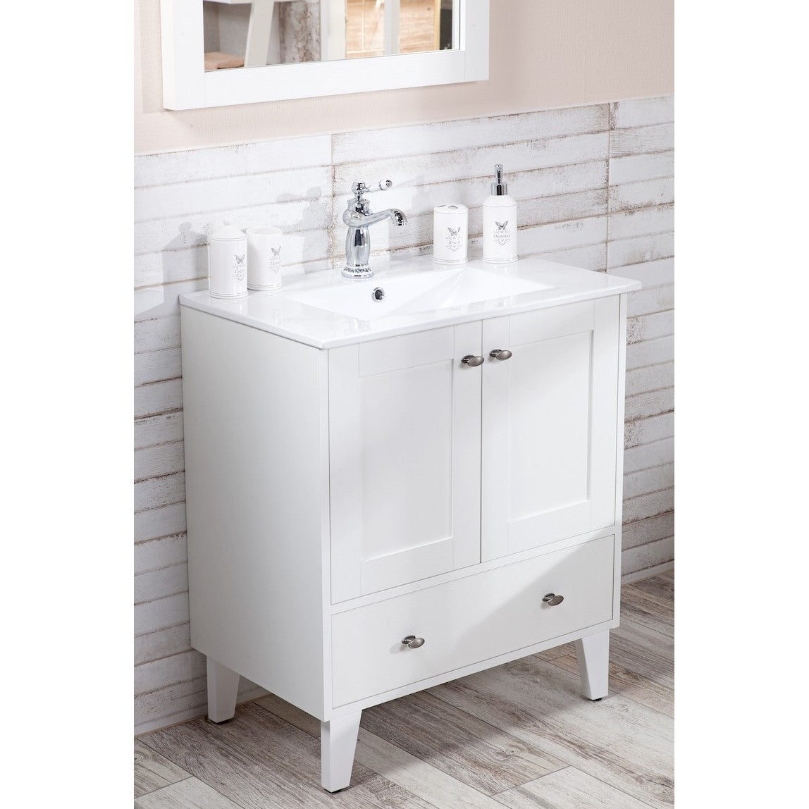 PROVENCE75BT Naturel Provence 75 x 46 cm umivalnik z omarico retro izgleda