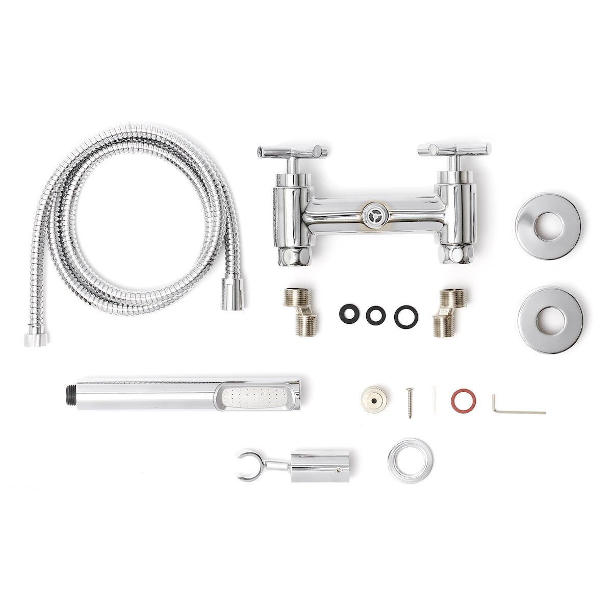 QTV168D Paffoni Cruz stenska armatura za tuš s tuš setom