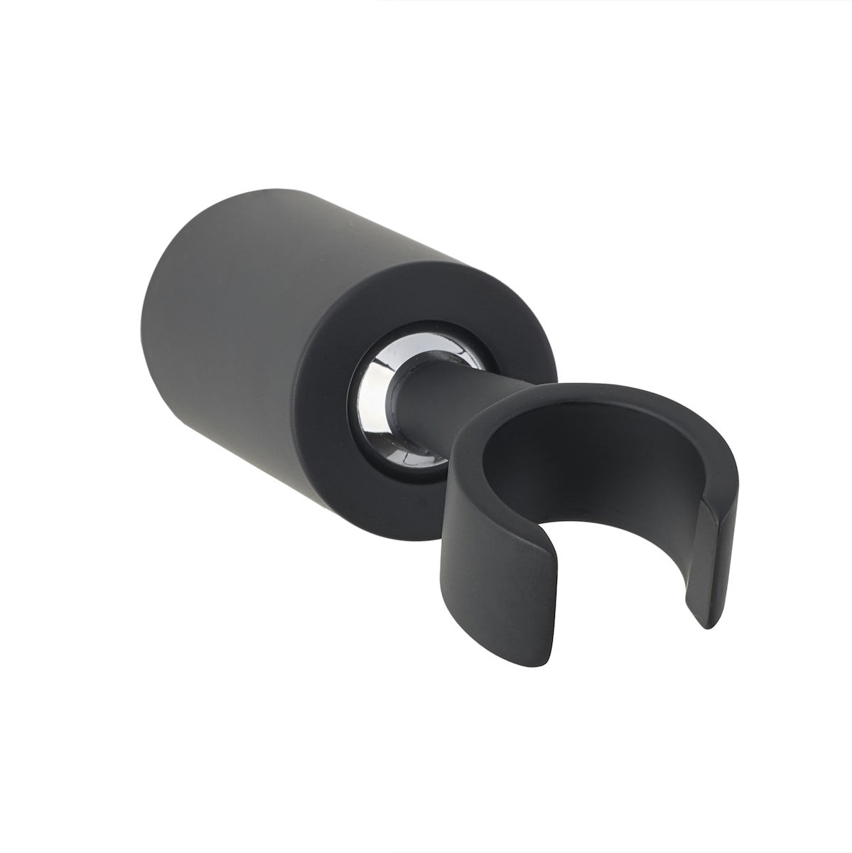 RIN023NO Paffoni Vallone stenska armatura za kad z ročno prho črna