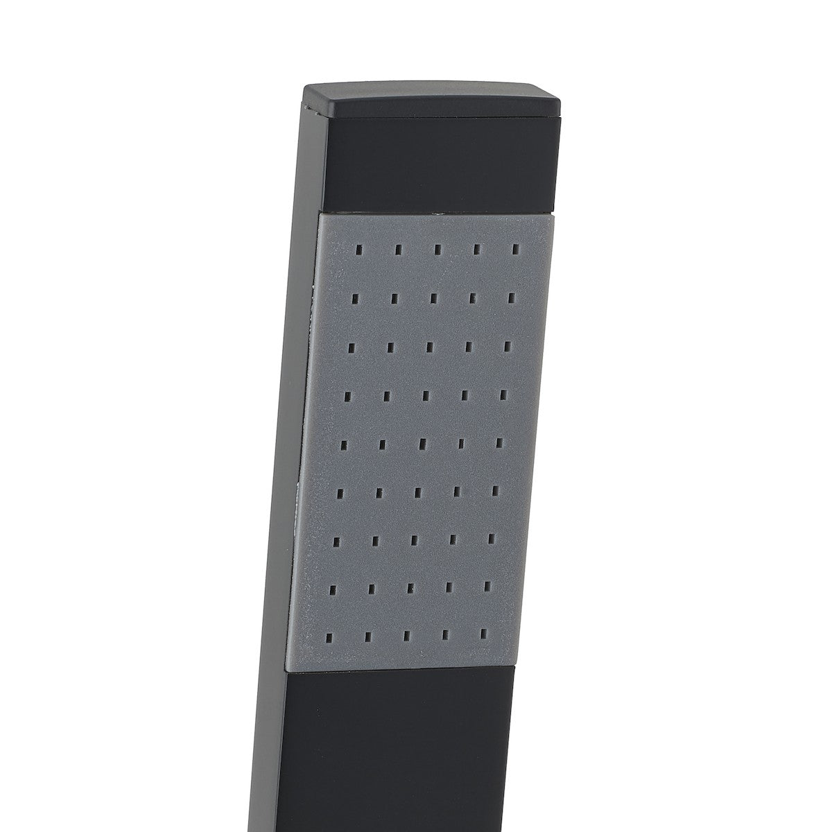 RIN023NO Paffoni Vallone stenska armatura za kad z ročno prho črna