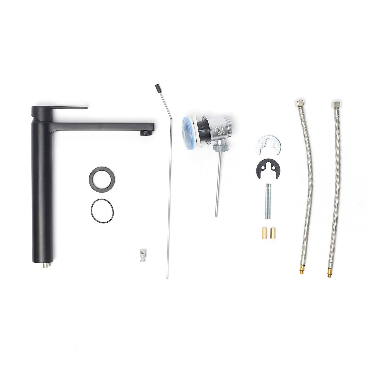 RIN085NO Paffoni Vallone visoka armatura za umivalnik črna