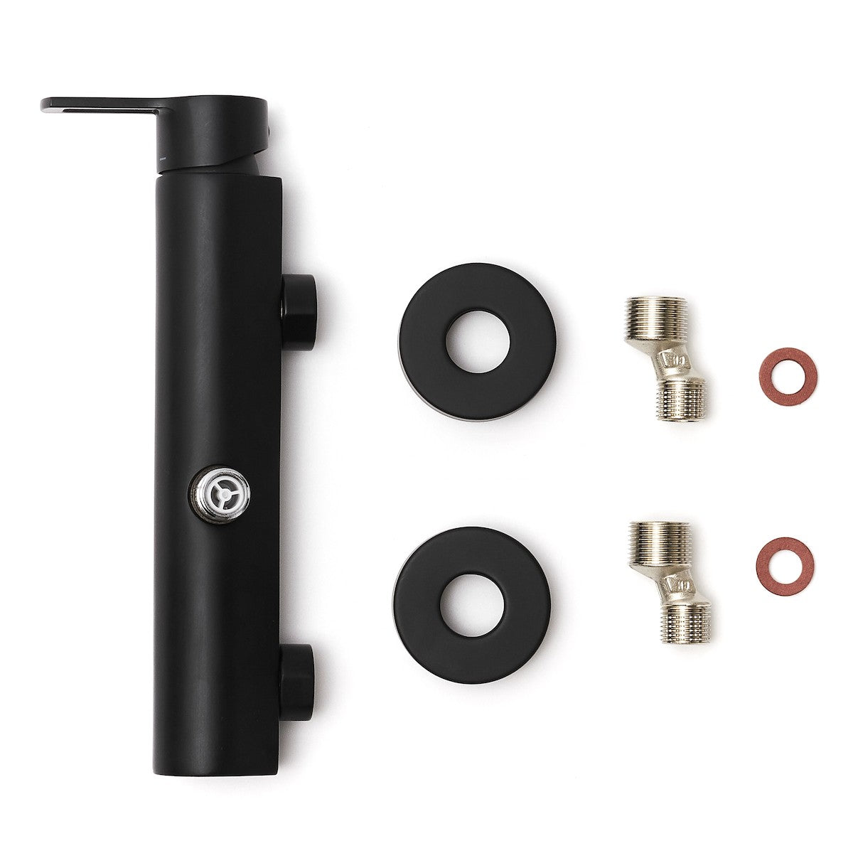 RIN168NO Paffoni Vallone stenska armatura za tuš črna