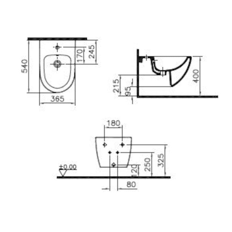 RN020BL Vitra Shift viseči bide okrogli
