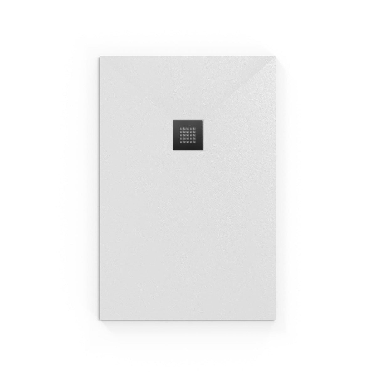 SATALEK10080B SAT Alek 100 x 80 cm pravokotna tuš kad iz litega marmorja