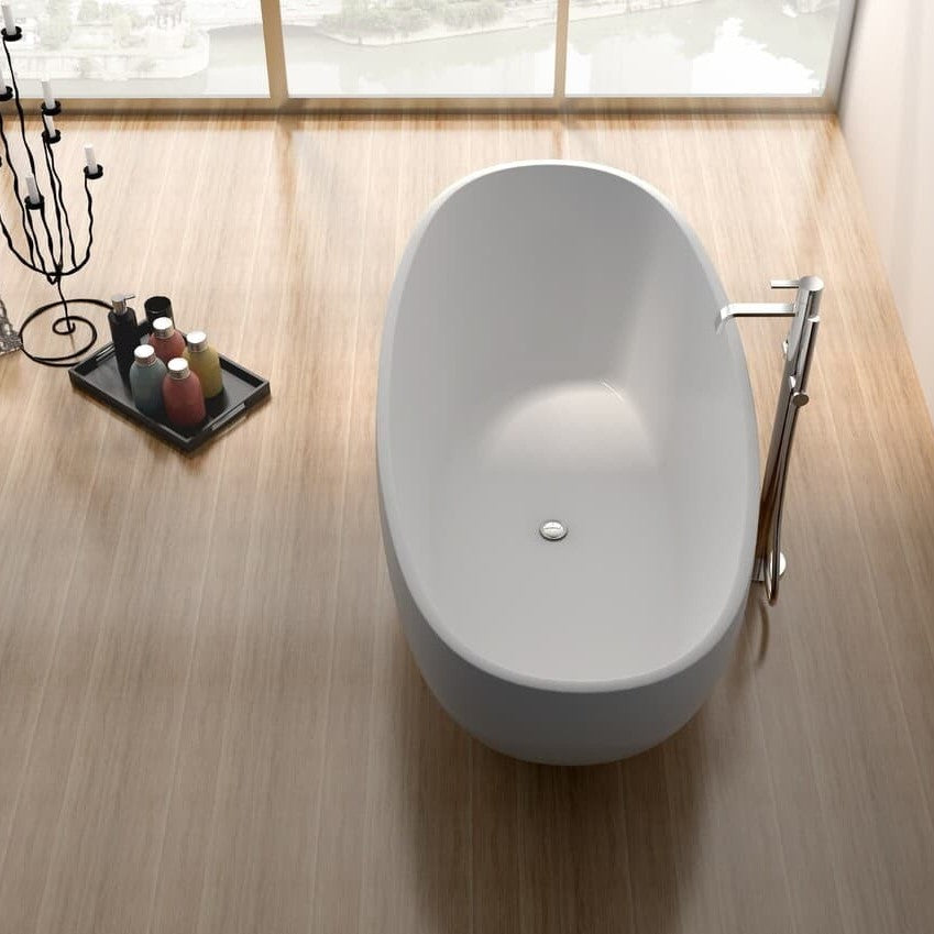 SATBEKY1700 SAT Beky prostostoječa kopalna kad iz litega marmorja