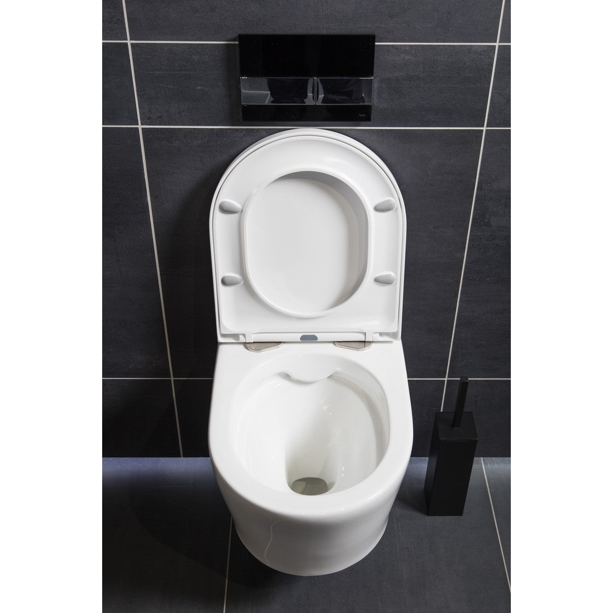 SATBRE010RREXP SAT Brevis viseča brezrobna WC školjka z WC desko s počasnim zapiranjem