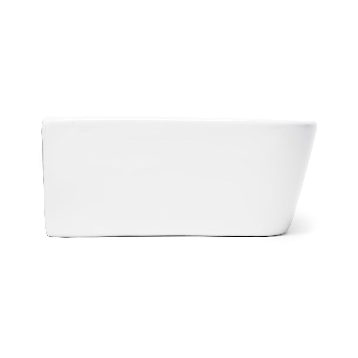 SATBRE4330R SAT Brevis 43 x 30 cm kvadratni stenski keramični umivalnik z odprtino za armaturo