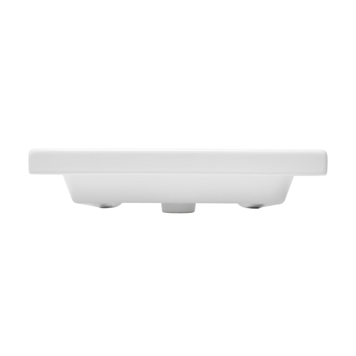 SATBRE6045S SAT Brevis 60 x 45 cm pravokotni stenski keramični umivalnik z odprtino za armaturo