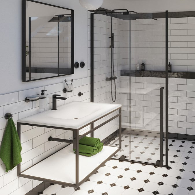 SATBSBW271 SAT B-WAY armatura za umivalnik črna